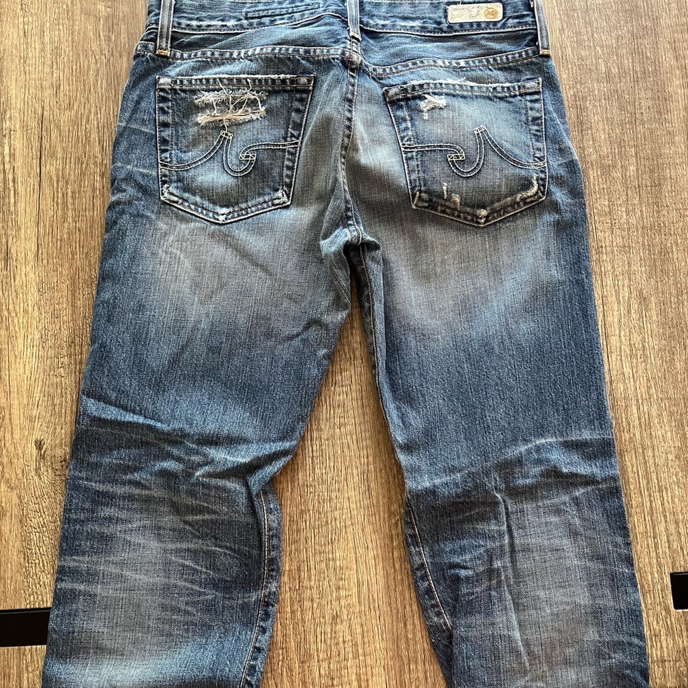 AG Adriano Goldschmied ex boyfriend crop jean